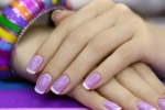 Żel do manicure liliowy